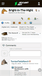 Mobile Screenshot of bright-in-the-night.deviantart.com