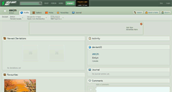 Desktop Screenshot of eecm.deviantart.com