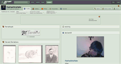 Desktop Screenshot of hashashinshate.deviantart.com