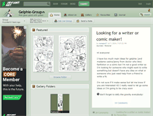 Tablet Screenshot of gelphie-group.deviantart.com