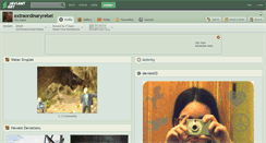 Desktop Screenshot of extraordinaryrebel.deviantart.com