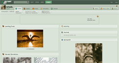 Desktop Screenshot of briedis.deviantart.com