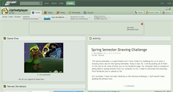Desktop Screenshot of clarinetplayer.deviantart.com