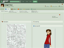 Tablet Screenshot of onigiri7364.deviantart.com