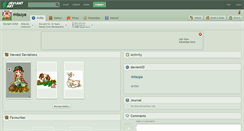 Desktop Screenshot of misuya.deviantart.com