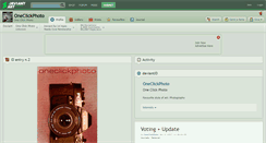 Desktop Screenshot of oneclickphoto.deviantart.com