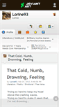 Mobile Screenshot of lorine93.deviantart.com