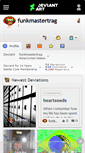 Mobile Screenshot of funkmastertrag.deviantart.com