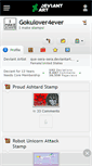 Mobile Screenshot of gokulover4ever.deviantart.com