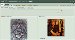 Desktop Screenshot of chelovek.deviantart.com