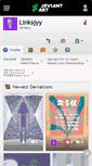 Mobile Screenshot of linksjyy.deviantart.com