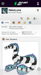 Mobile Screenshot of nekoluna.deviantart.com