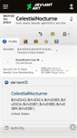 Mobile Screenshot of celestialnocturne.deviantart.com