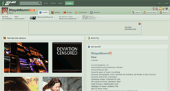 Desktop Screenshot of dizzyatdizumnl.deviantart.com