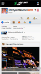 Mobile Screenshot of dizzyatdizumnl.deviantart.com