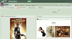 Desktop Screenshot of pickador.deviantart.com