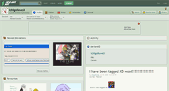 Desktop Screenshot of ichigoiloveu.deviantart.com