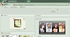 Desktop Screenshot of l441n.deviantart.com