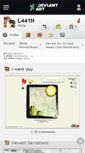 Mobile Screenshot of l441n.deviantart.com