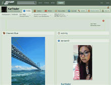 Tablet Screenshot of karivader.deviantart.com