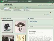 Tablet Screenshot of i-look-for-stuff.deviantart.com