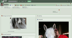 Desktop Screenshot of kyozero.deviantart.com