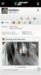 Mobile Screenshot of kyozero.deviantart.com