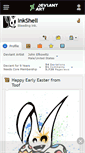 Mobile Screenshot of inkshell.deviantart.com
