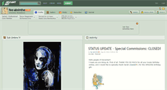 Desktop Screenshot of fee-absinthe.deviantart.com