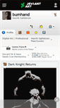 Mobile Screenshot of bumhand.deviantart.com