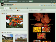 Tablet Screenshot of beachgirlnikita.deviantart.com