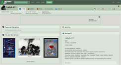 Desktop Screenshot of ladya-611.deviantart.com
