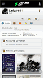 Mobile Screenshot of ladya-611.deviantart.com