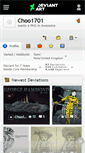Mobile Screenshot of choo1701.deviantart.com