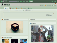 Tablet Screenshot of kagrabular.deviantart.com