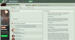 Desktop Screenshot of museofthedeviants.deviantart.com
