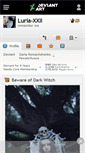Mobile Screenshot of luria-xxii.deviantart.com
