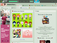 Tablet Screenshot of akasakufans.deviantart.com