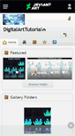 Mobile Screenshot of digitalarttutorial.deviantart.com