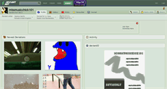 Desktop Screenshot of missmusicchick101.deviantart.com