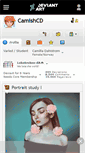 Mobile Screenshot of camishcd.deviantart.com