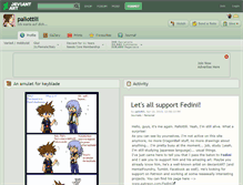 Tablet Screenshot of pallottili.deviantart.com