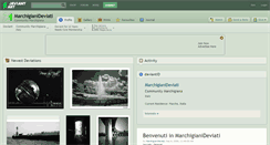 Desktop Screenshot of marchigianideviati.deviantart.com
