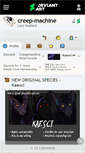 Mobile Screenshot of creep-machine.deviantart.com