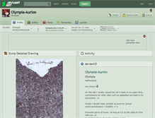 Tablet Screenshot of olympia-aurion.deviantart.com