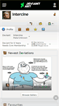 Mobile Screenshot of intercine.deviantart.com