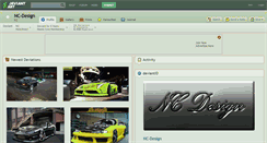 Desktop Screenshot of nc-design.deviantart.com