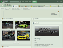 Tablet Screenshot of nc-design.deviantart.com