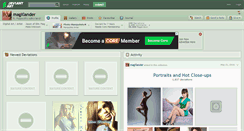 Desktop Screenshot of magxlander.deviantart.com