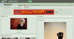 Desktop Screenshot of krapivka2007.deviantart.com